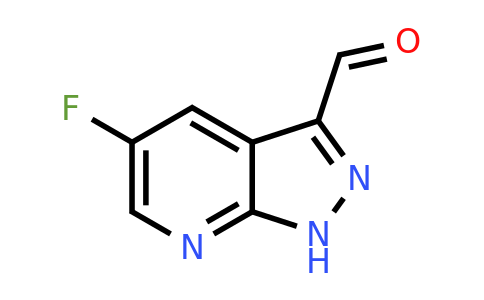 CAS 1256785-09-7 | 5-fluoro-1H-pyrazolo[3,4-b]pyridine-3-carbaldehyde