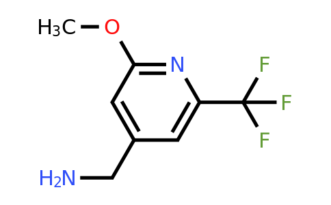 CAS 1256786-18-1 | [2-Methoxy-6-(trifluoromethyl)pyridin-4-YL]methanamine