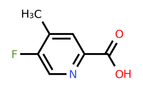 CAS 1256787-05-9 | 5-Fluoro-4-methylpyridine-2-carboxylic acid
