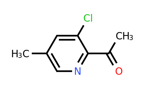 CAS 1256787-25-3 | 1-(3-Chloro-5-methylpyridin-2-YL)ethan-1-one