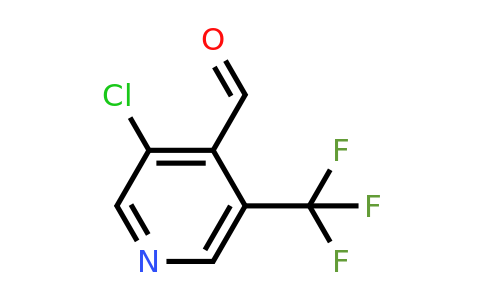 CAS 1256787-48-0 | 3-Chloro-5-(trifluoromethyl)isonicotinaldehyde