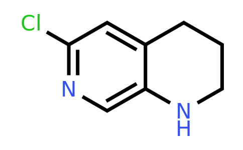 CAS 1256787-50-4 | 6-Chloro-1,2,3,4-tetrahydro-1,7-naphthyridine