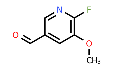 CAS 1256787-60-6 | 6-fluoro-5-methoxypyridine-3-carbaldehyde