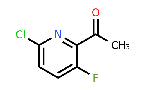 CAS 1256787-63-9 | 1-(6-Chloro-3-fluoropyridin-2-YL)ethanone