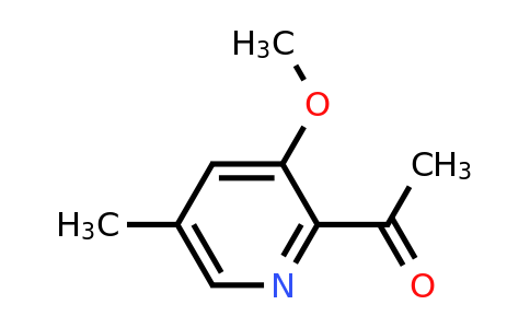 CAS 1256787-74-2 | 1-(3-Methoxy-5-methylpyridin-2-yl)ethanone