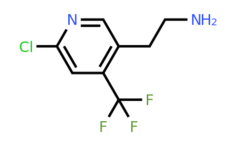 CAS 1256788-40-5 | 2-(6-Chloro-4-(trifluoromethyl)pyridin-3-YL)ethanamine