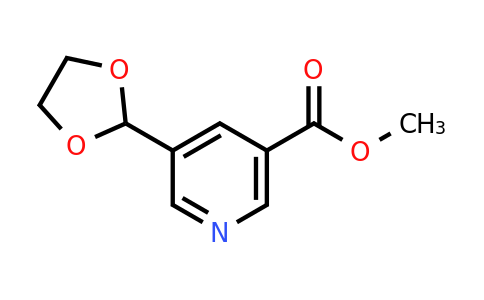 CAS 1256788-88-1 | Methyl 5-(1,3-dioxolan-2-YL)nicotinate