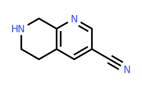 CAS 1256789-04-4 | 5,6,7,8-Tetrahydro-1,7-naphthyridine-3-carbonitrile