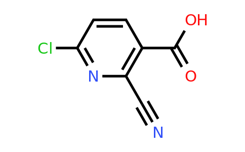 CAS 1256789-13-5 | 6-Chloro-2-cyanonicotinic acid