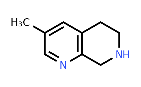 CAS 1256789-16-8 | 3-Methyl-5,6,7,8-tetrahydro-1,7-naphthyridine