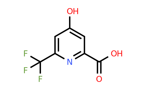 CAS 1256789-28-2 | 4-Hydroxy-6-(trifluoromethyl)pyridine-2-carboxylic acid