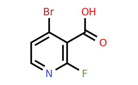 CAS 1256790-84-7 | 4-Bromo-2-fluoronicotinic acid