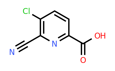 CAS 1256791-34-0 | 5-chloro-6-cyanopyridine-2-carboxylic acid
