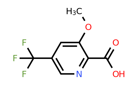 CAS 1256791-45-3 | 3-methoxy-5-(trifluoromethyl)pyridine-2-carboxylic acid