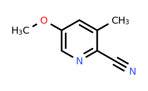 CAS 1256792-12-7 | 5-Methoxy-3-methyl-pyridine-2-carbonitrile