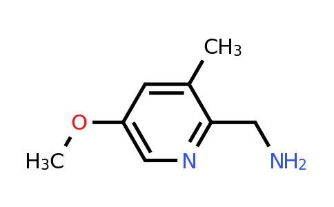 CAS 1256792-17-2 | (5-Methoxy-3-methylpyridin-2-yl)methanamine