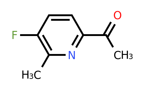 CAS 1256792-36-5 | 1-(5-Fluoro-6-methylpyridin-2-YL)ethan-1-one