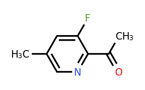 CAS 1256792-41-2 | 1-(3-Fluoro-5-methylpyridin-2-YL)ethanone