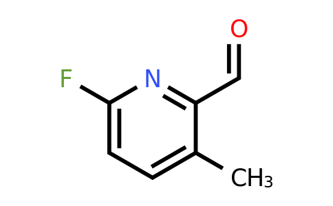 CAS 1256792-54-7 | 6-Fluoro-3-methylpyridine-2-carbaldehyde