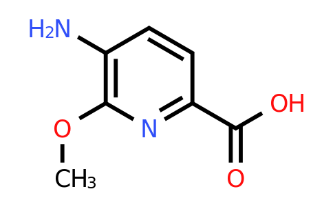 CAS 1256793-40-4 | 5-Amino-6-methoxypicolinic acid