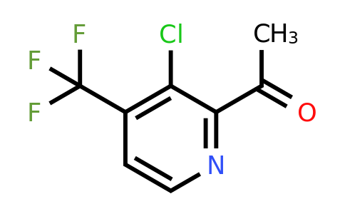 CAS 1256793-47-1 | 1-[3-Chloro-4-(trifluoromethyl)pyridin-2-YL]ethan-1-one