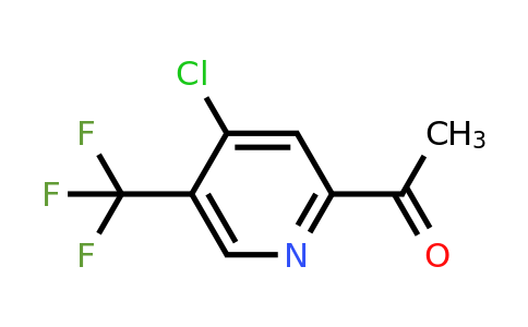 CAS 1256793-70-0 | 1-[4-Chloro-5-(trifluoromethyl)pyridin-2-YL]ethan-1-one