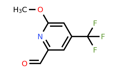CAS 1256793-83-5 | 6-Methoxy-4-(trifluoromethyl)pyridine-2-carbaldehyde