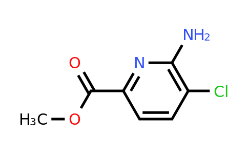 CAS 1256794-05-4 | Methyl 6-amino-5-chloropyridine-2-carboxylate
