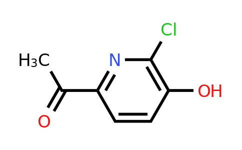 CAS 1256794-70-3 | 1-(6-Chloro-5-hydroxypyridin-2-YL)ethan-1-one