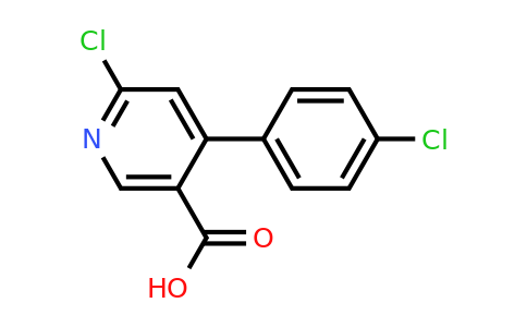 CAS 1256794-74-7 | 6-Chloro-4-(4-chlorophenyl)nicotinic acid