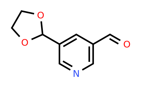 CAS 1256803-21-0 | 5-(1,3-Dioxolan-2-YL)nicotinaldehyde