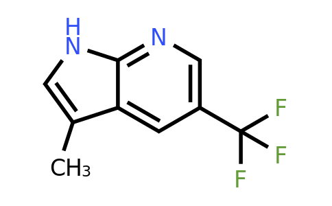 CAS 1256803-25-4 | 3-methyl-5-(trifluoromethyl)-1H-pyrrolo[2,3-b]pyridine