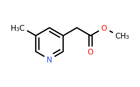 CAS 1256804-64-4 | methyl 2-(5-methylpyridin-3-yl)acetate