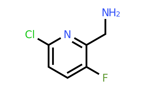 (6-Chloro-3-fluoropyridin-2-YL)methanamine