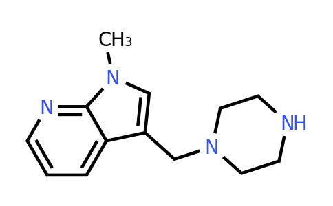 CAS 1256805-01-2 | 1-({1-methyl-1H-pyrrolo[2,3-b]pyridin-3-yl}methyl)piperazine