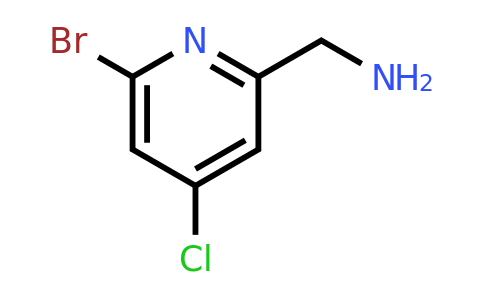CAS 1256805-11-4 | (6-Bromo-4-chloropyridin-2-YL)methanamine