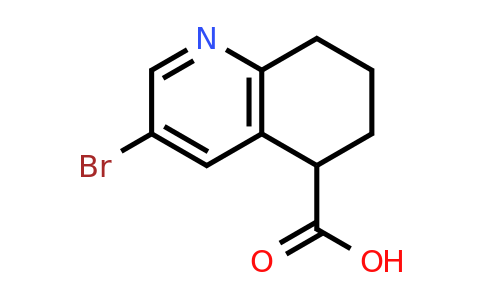 CAS 1256805-14-7 | 3-bromo-5,6,7,8-tetrahydroquinoline-5-carboxylic acid