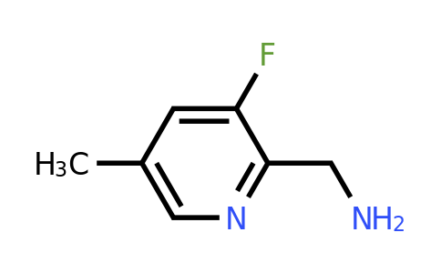 CAS 1256805-23-8 | (3-Fluoro-5-methylpyridin-2-YL)methanamine