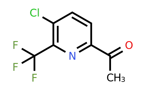 CAS 1256805-44-3 | 1-[5-Chloro-6-(trifluoromethyl)pyridin-2-YL]ethan-1-one