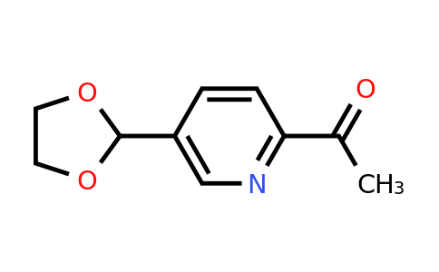 CAS 1256805-50-1 | 1-[5-(1,3-Dioxolan-2-YL)pyridin-2-YL]ethanone