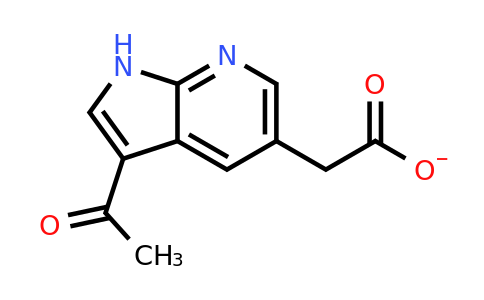 CAS 1256806-10-6 | 2-(3-acetyl-1H-pyrrolo[2,3-b]pyridin-5-yl)acetate