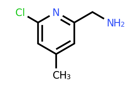 CAS 1256806-98-0 | (6-Chloro-4-methylpyridin-2-YL)methanamine