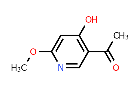 CAS 1256809-15-0 | 1-(4-Hydroxy-6-methoxypyridin-3-YL)ethanone