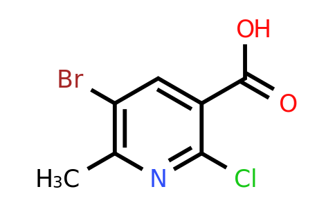 CAS 1256809-64-9 | 5-bromo-2-chloro-6-methylpyridine-3-carboxylic acid