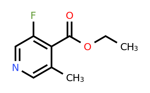 CAS 1256809-70-7 | Ethyl 3-fluoro-5-methylisonicotinate