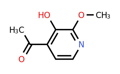 CAS 1256809-86-5 | 1-(3-Hydroxy-2-methoxypyridin-4-YL)ethan-1-one