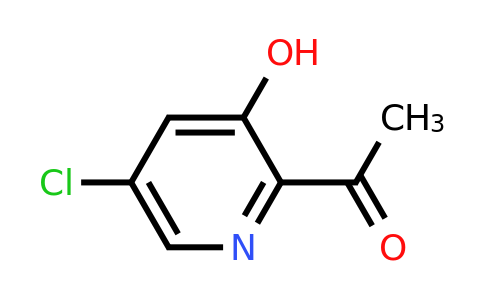 CAS 1256811-58-1 | 1-(5-Chloro-3-hydroxypyridin-2-YL)ethan-1-one