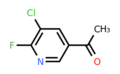CAS 1256811-95-6 | 1-(5-Chloro-6-fluoropyridin-3-YL)ethan-1-one