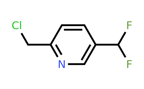CAS 1256812-23-3 | 2-(Chloromethyl)-5-(difluoromethyl)pyridine