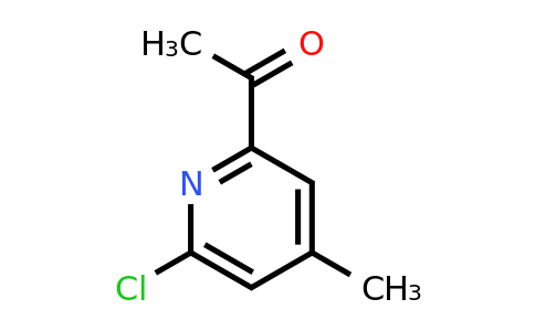 CAS 1256812-41-5 | 1-(6-Chloro-4-methylpyridin-2-YL)ethanone